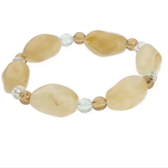 New in box Isaac Mizrahi Live! Faceted Set of 3 Beaded Bracelets! (10a) - Picture 5 of 7